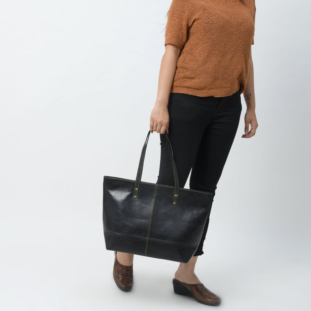 The Kim Tote Bag- Black - Imagen 4