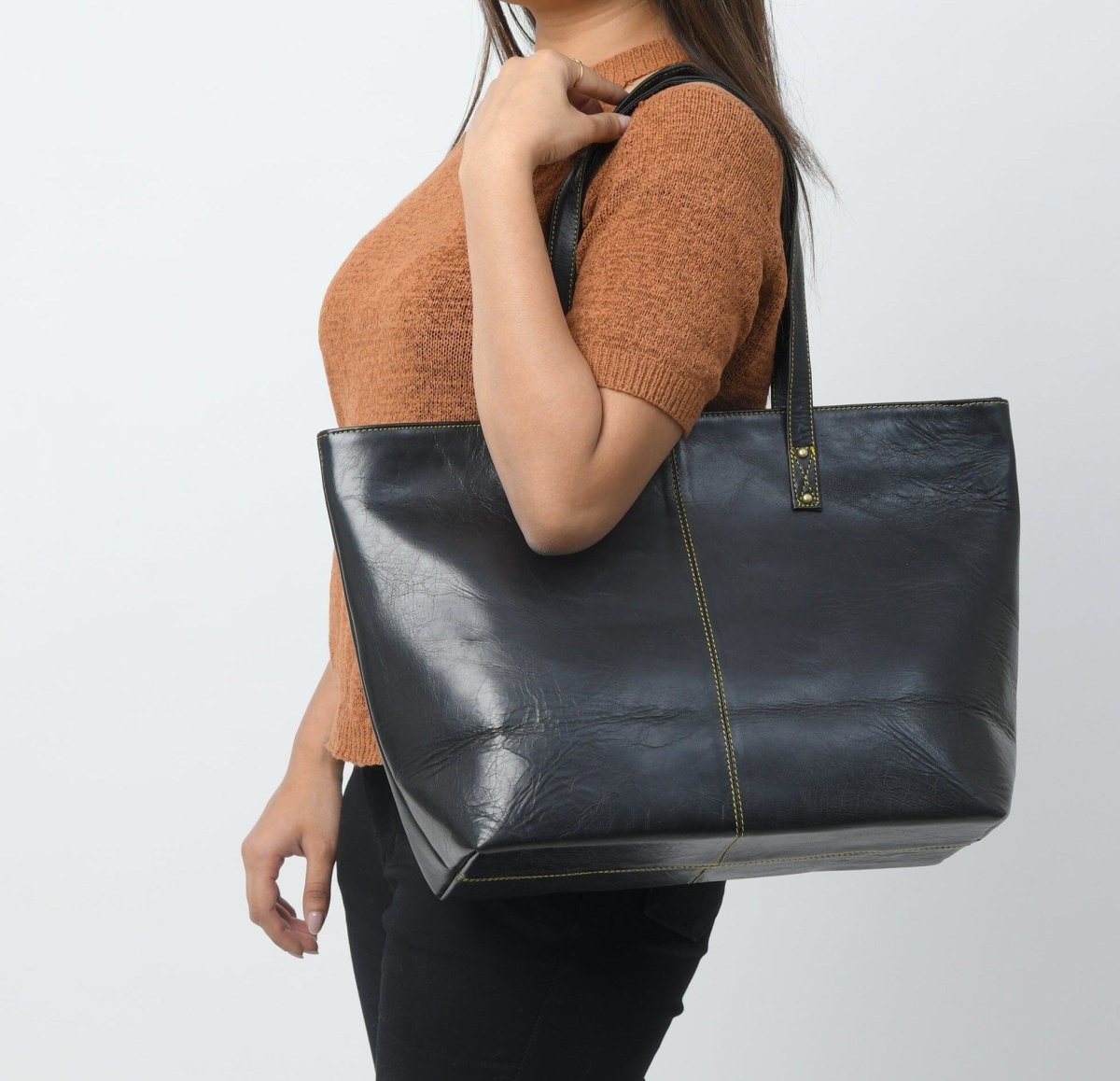 The Kim Tote Bag- Black - Imagen 3