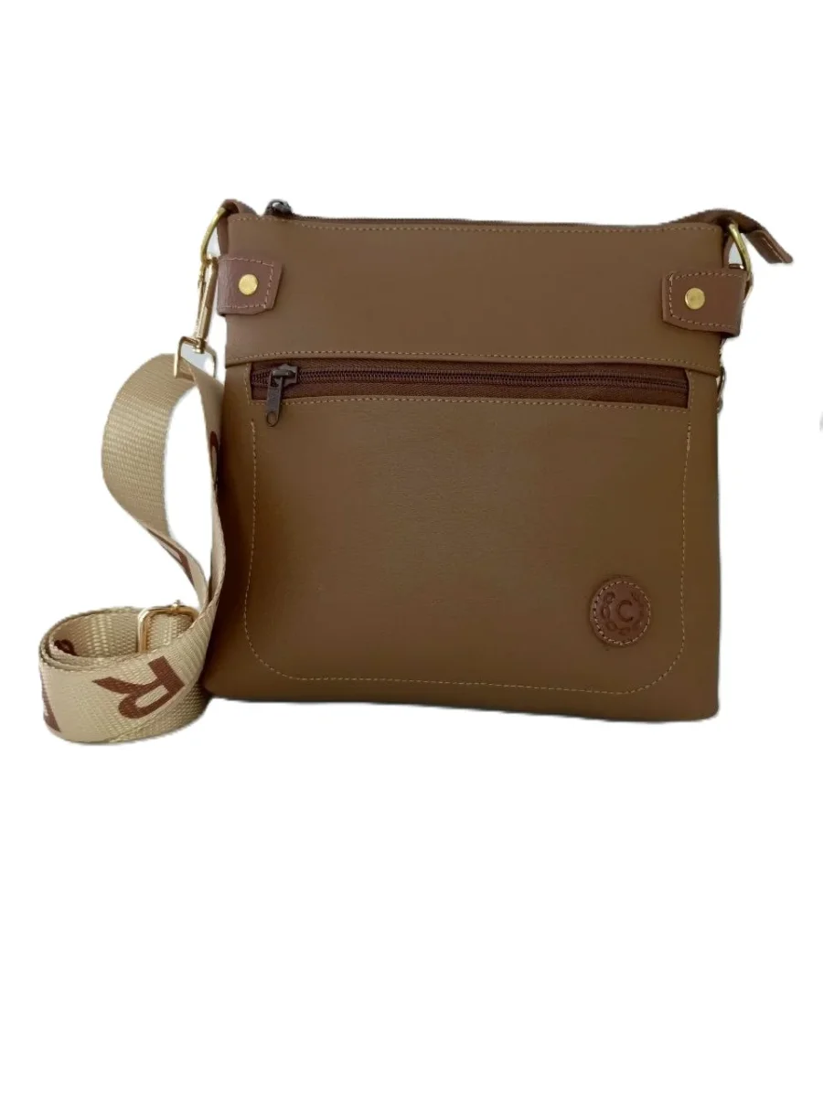 CARTERAS CASUAL MIEL MODELO 2548