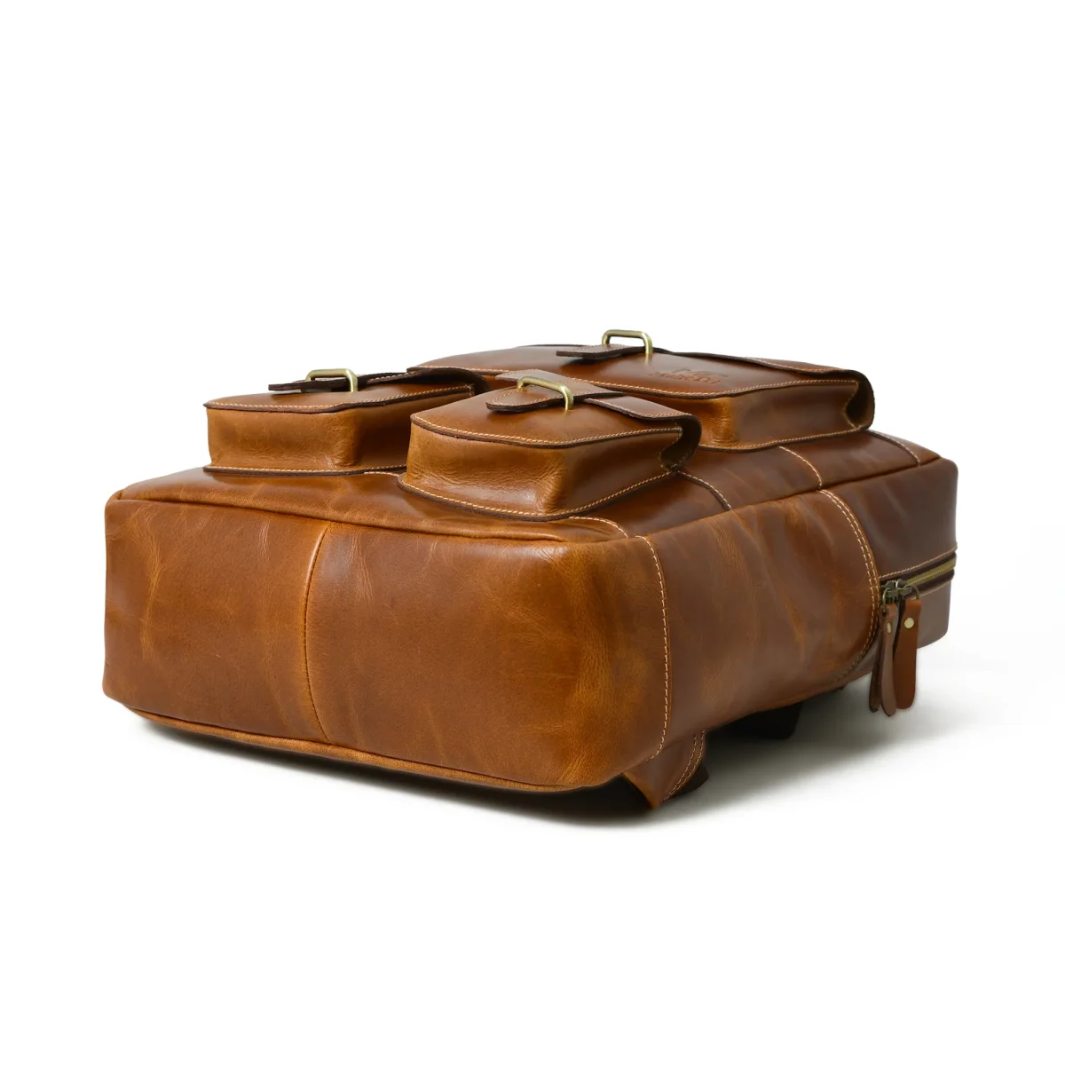 Tan Portland Laptop Backpack - Imagen 9