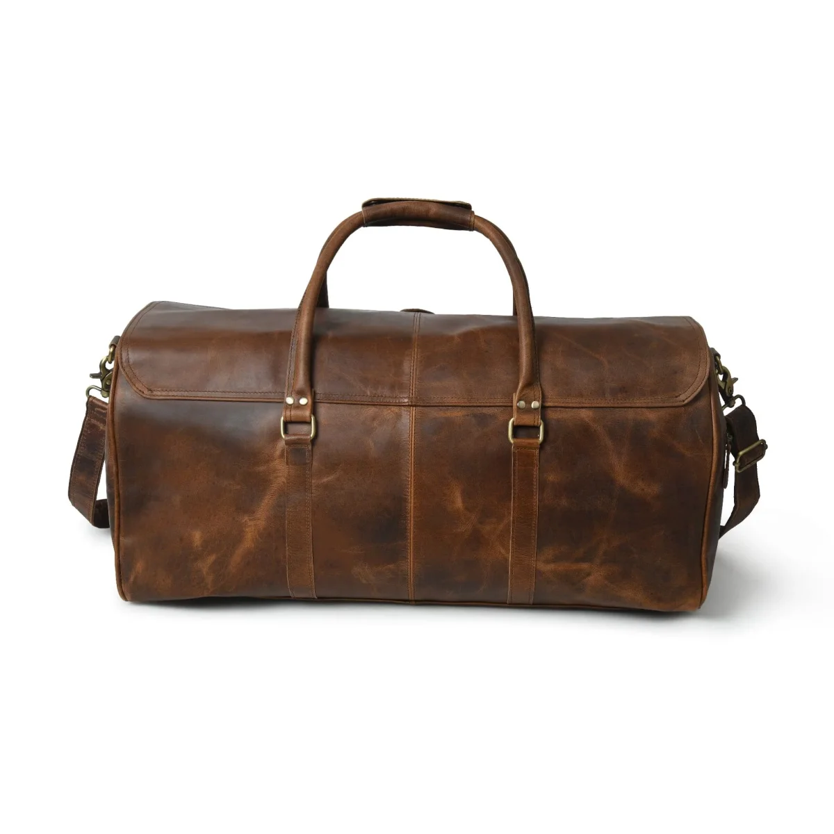 The Bolton Flap Duffel- Brown - Imagen 6