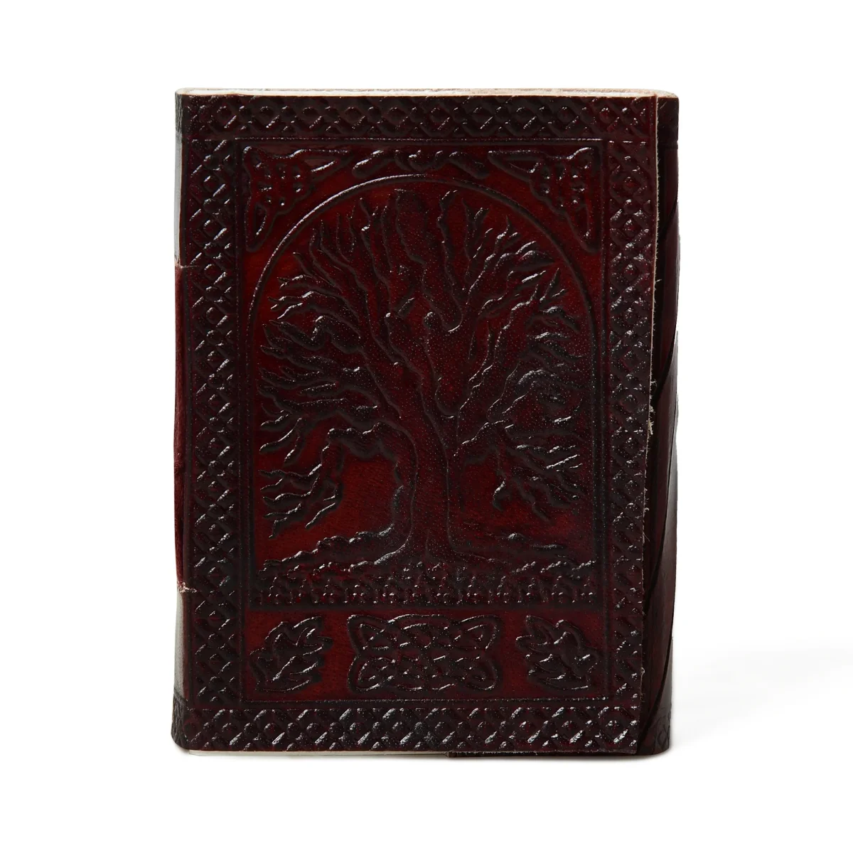 Nature's Wisdom Leather Journal - Imagen 3