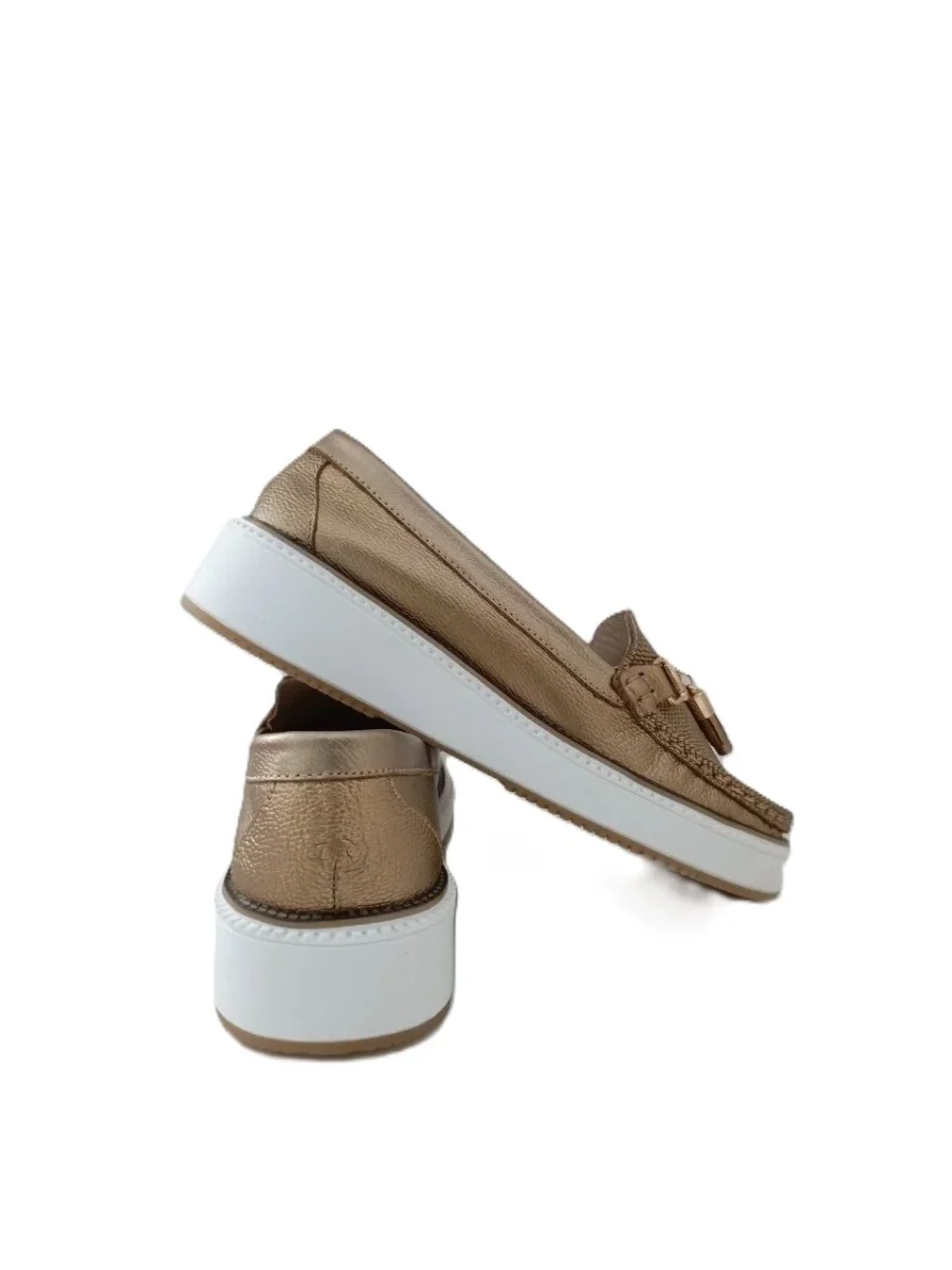 MOCASIN DAMA BRONCE MODELO 2708 - Imagen 2