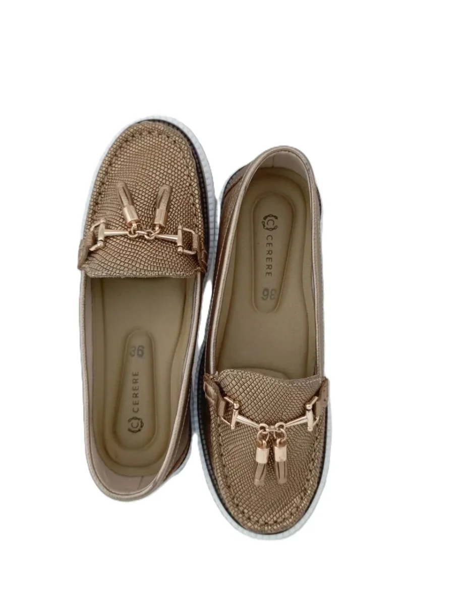 MOCASIN DAMA BRONCE MODELO 2708 - Imagen 4