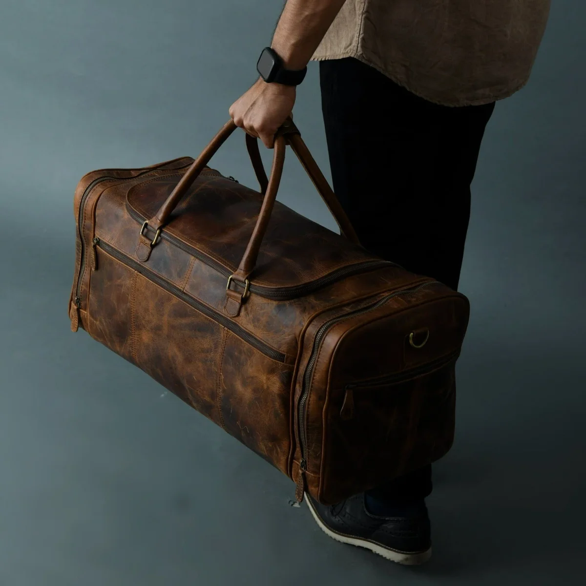 Cohen Buffalo Weekender Duffle - Imagen 3