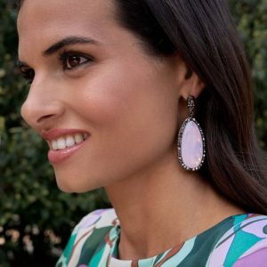 Pendientes Ágata amatista