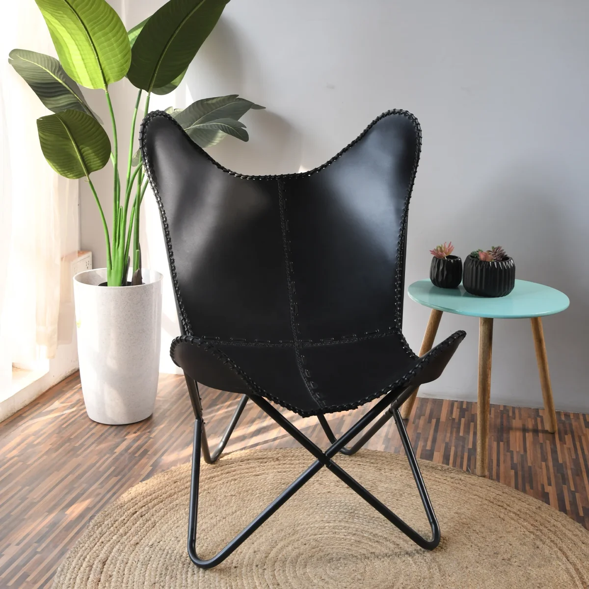 The Jet Black Butterfly Chair - Imagen 2