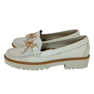 MOCASINES CONFORT DAMA COLOR TALCO MODELO 2811