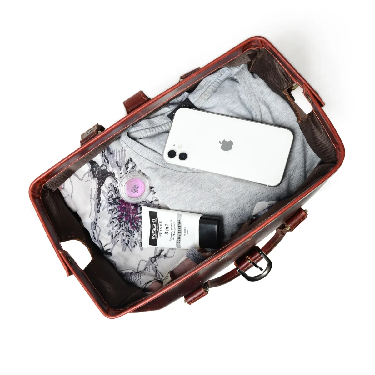 Wineberry Chic Handbag - Imagen 9