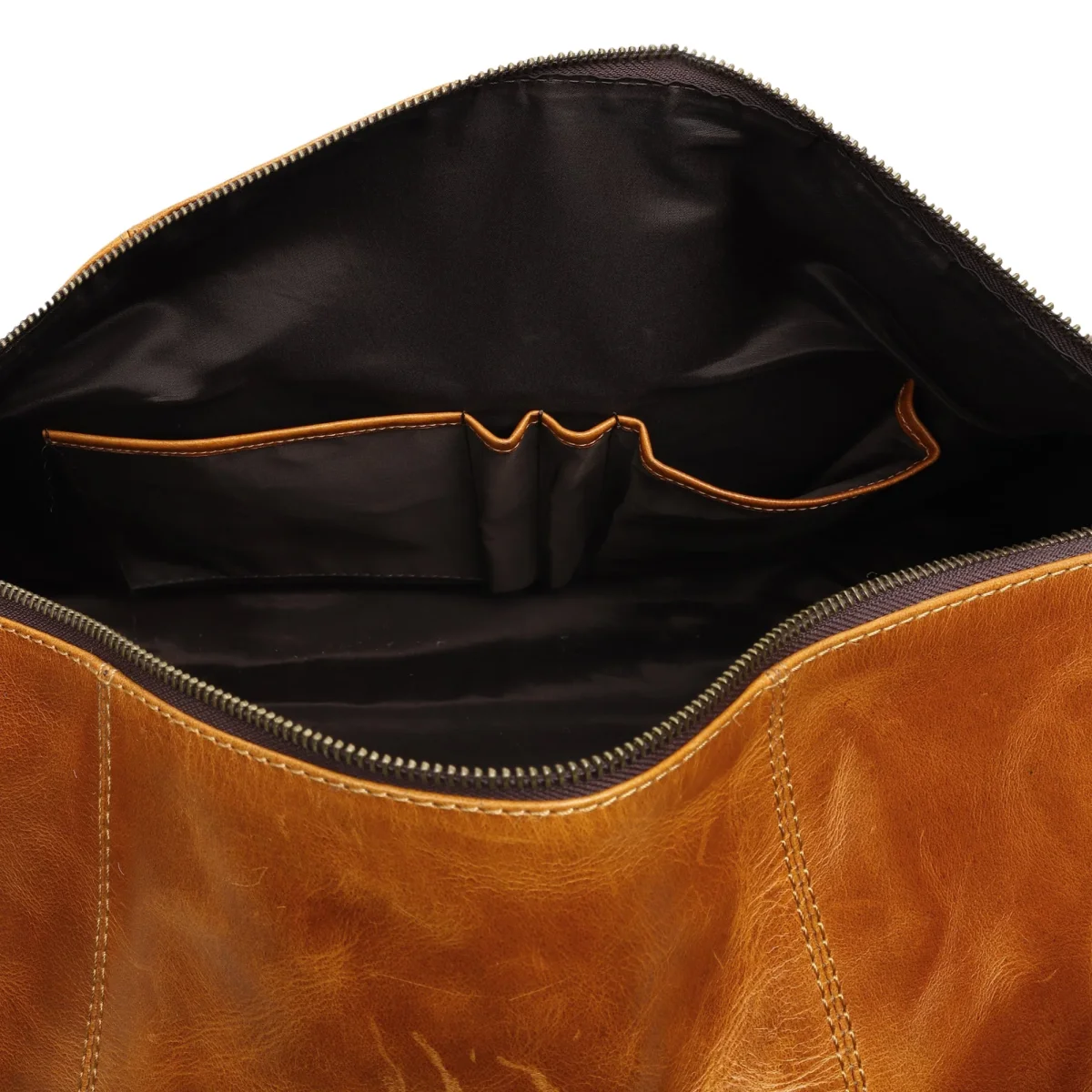 Hudson Leather Duffle Bag - Imagen 8