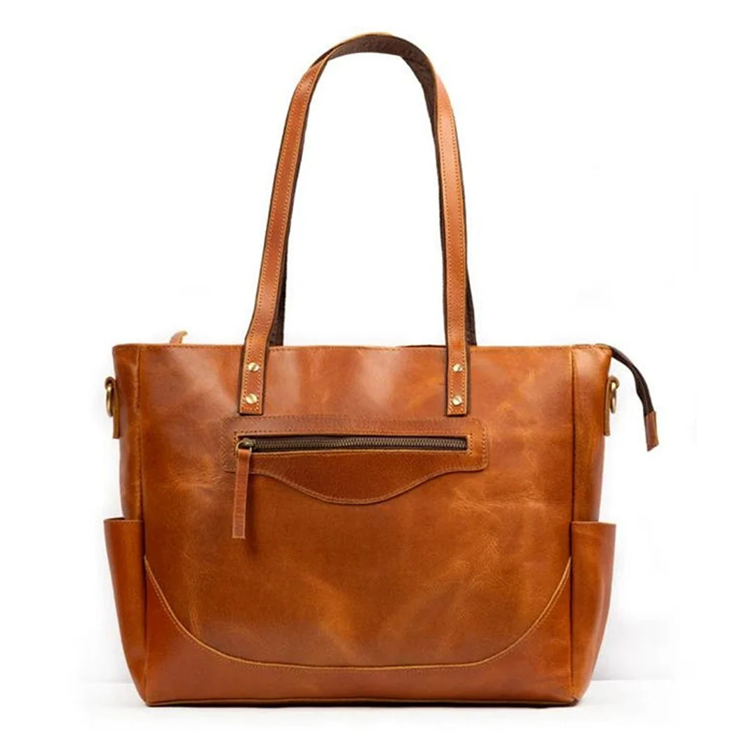 Luxury Kodiak Tote - Tan - Imagen 2