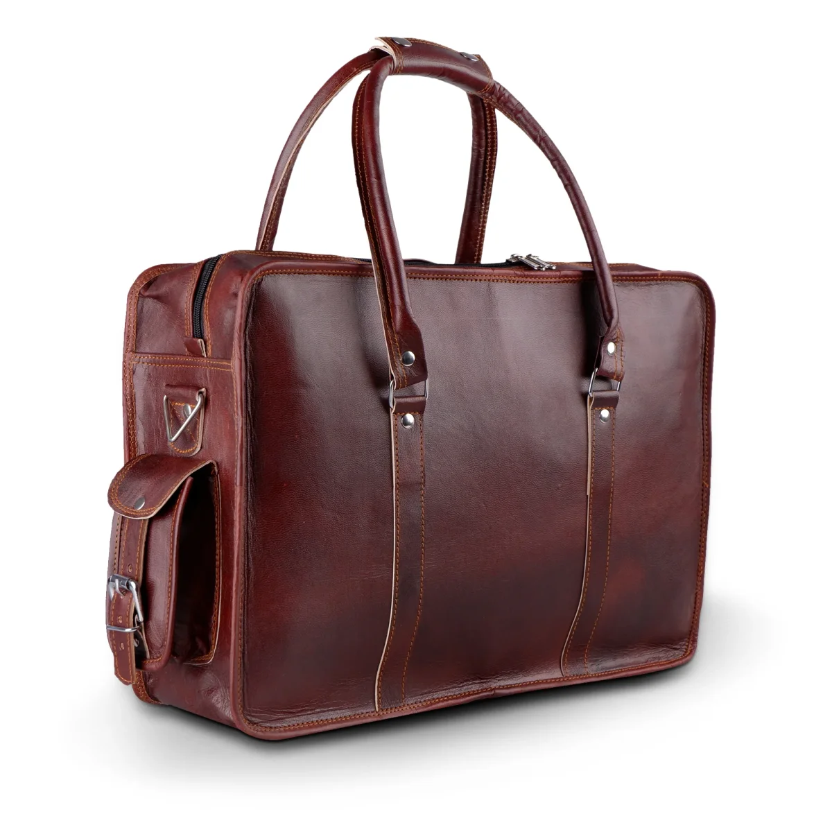 Morgan Leather Briefcase - Imagen 5