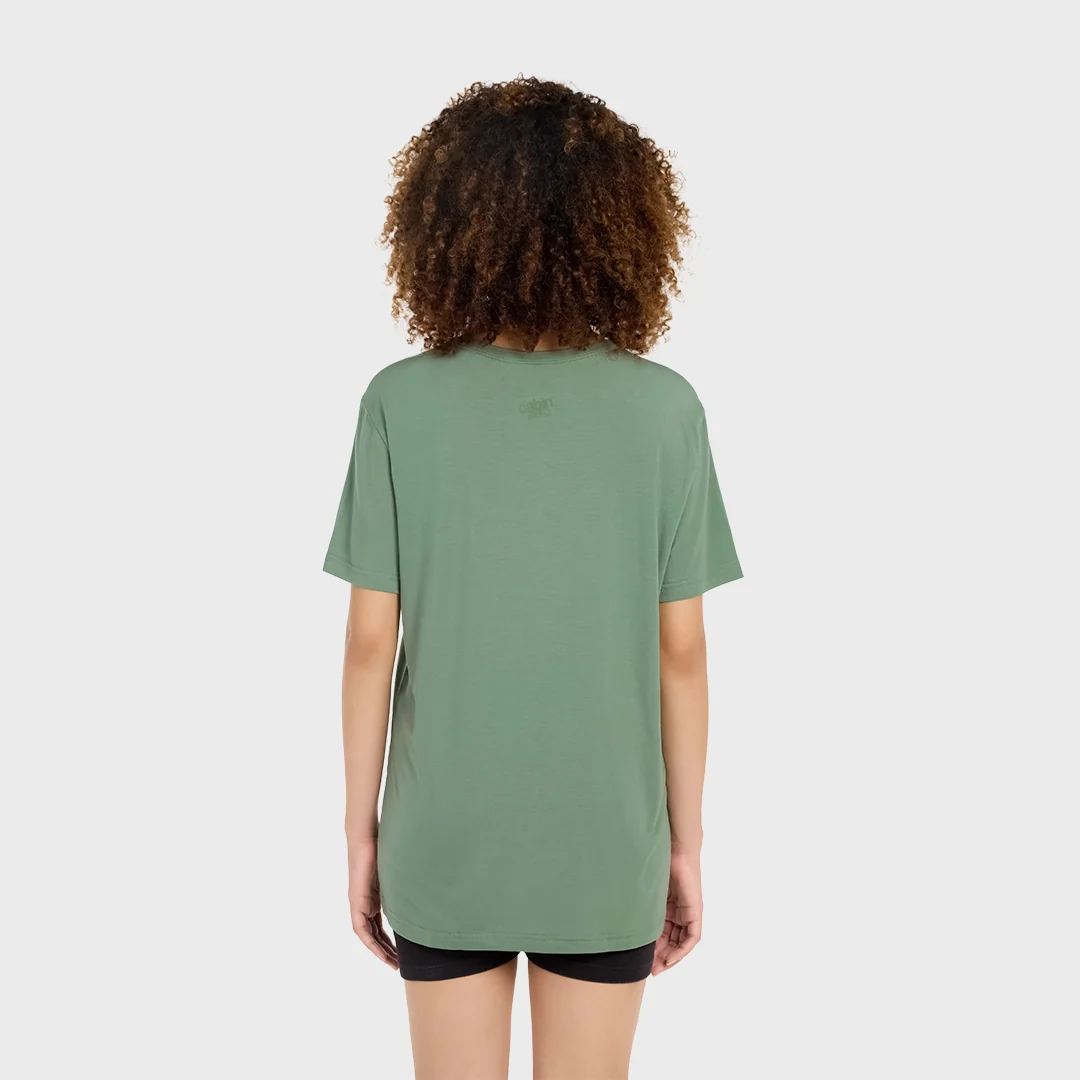 Camiseta de viaje ultraligera - Mystic Green - Imagen 6