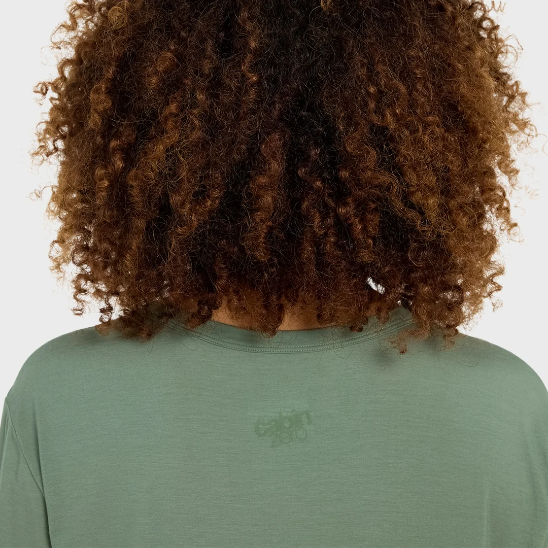 Camiseta de viaje ultraligera - Mystic Green - Imagen 8