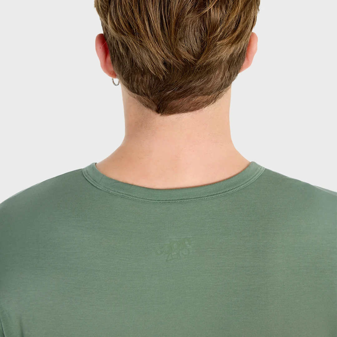Camiseta de viaje ultraligera - Mystic Green - Imagen 9