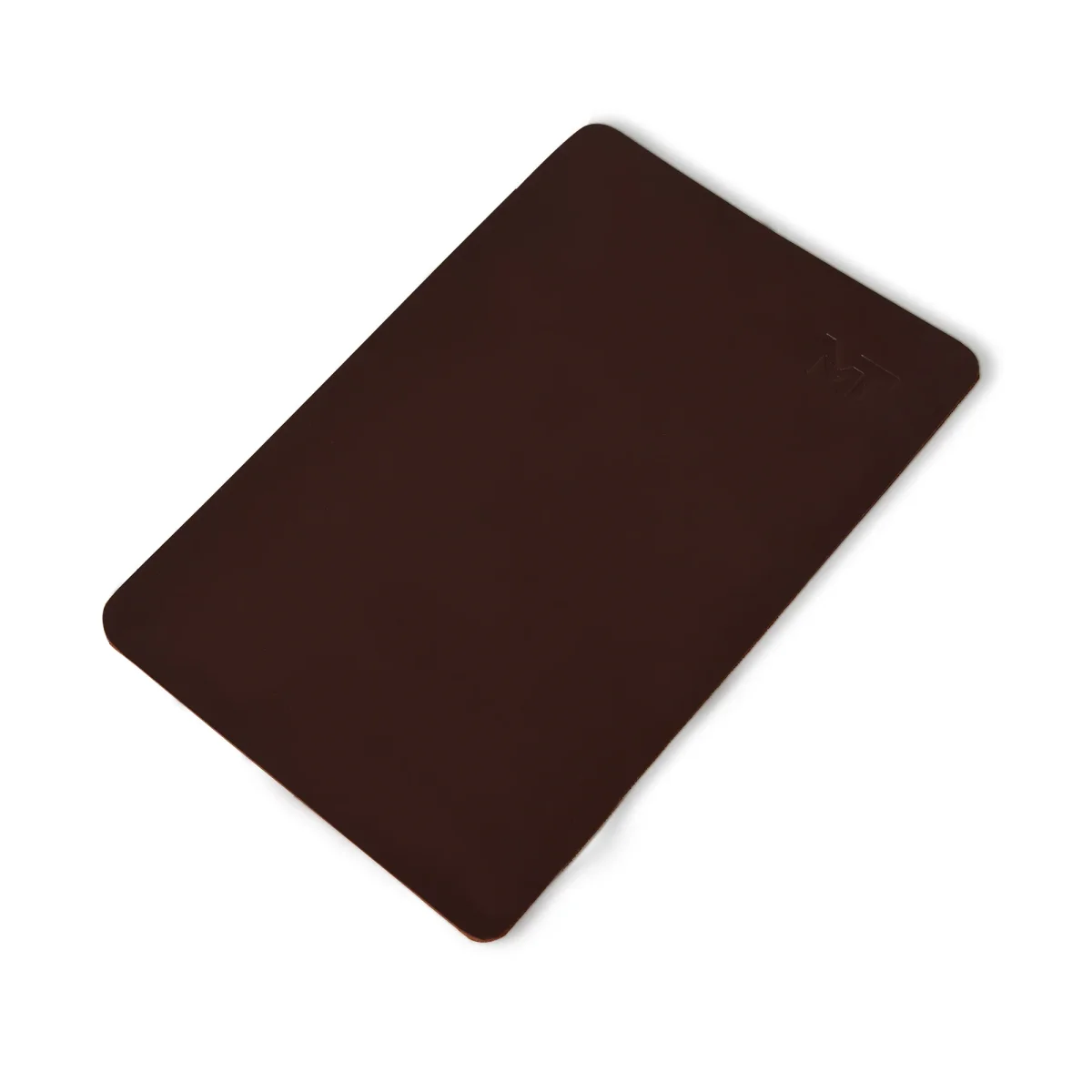 Espresso Elegance Leather Desk Mat + Mouse Pad - Imagen 5