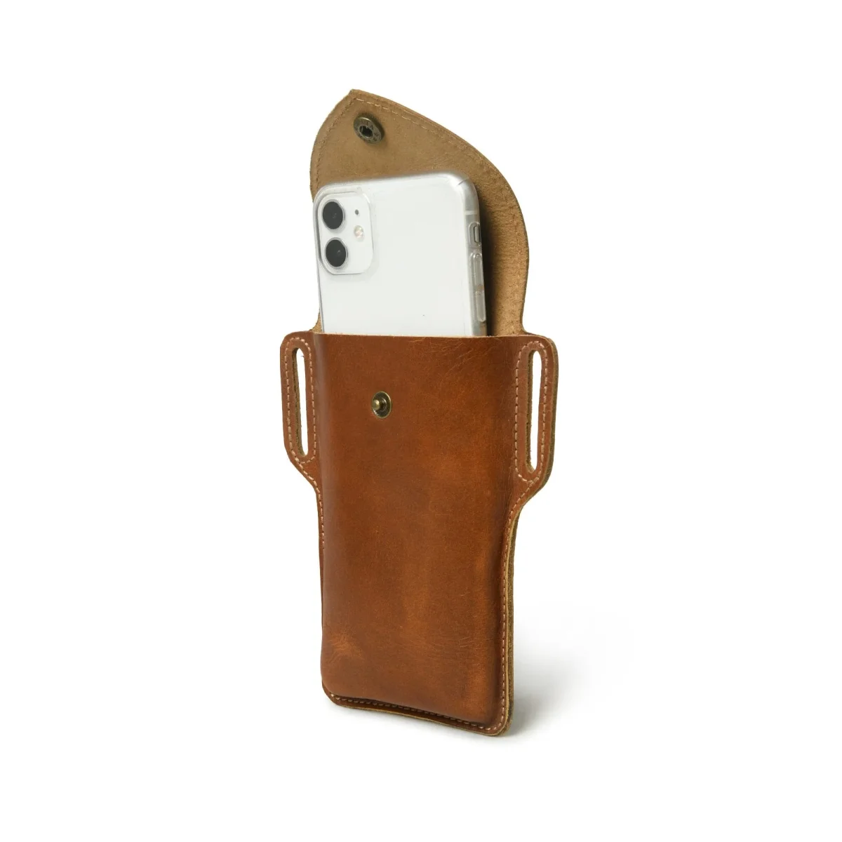 Mobile Holster Case- Tan Brown - Imagen 4
