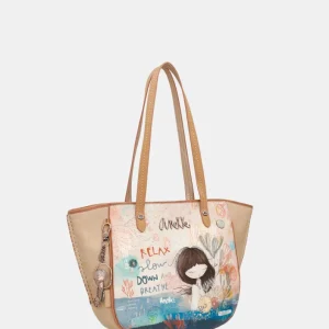 Bolso shopper ovalado Mediterranean