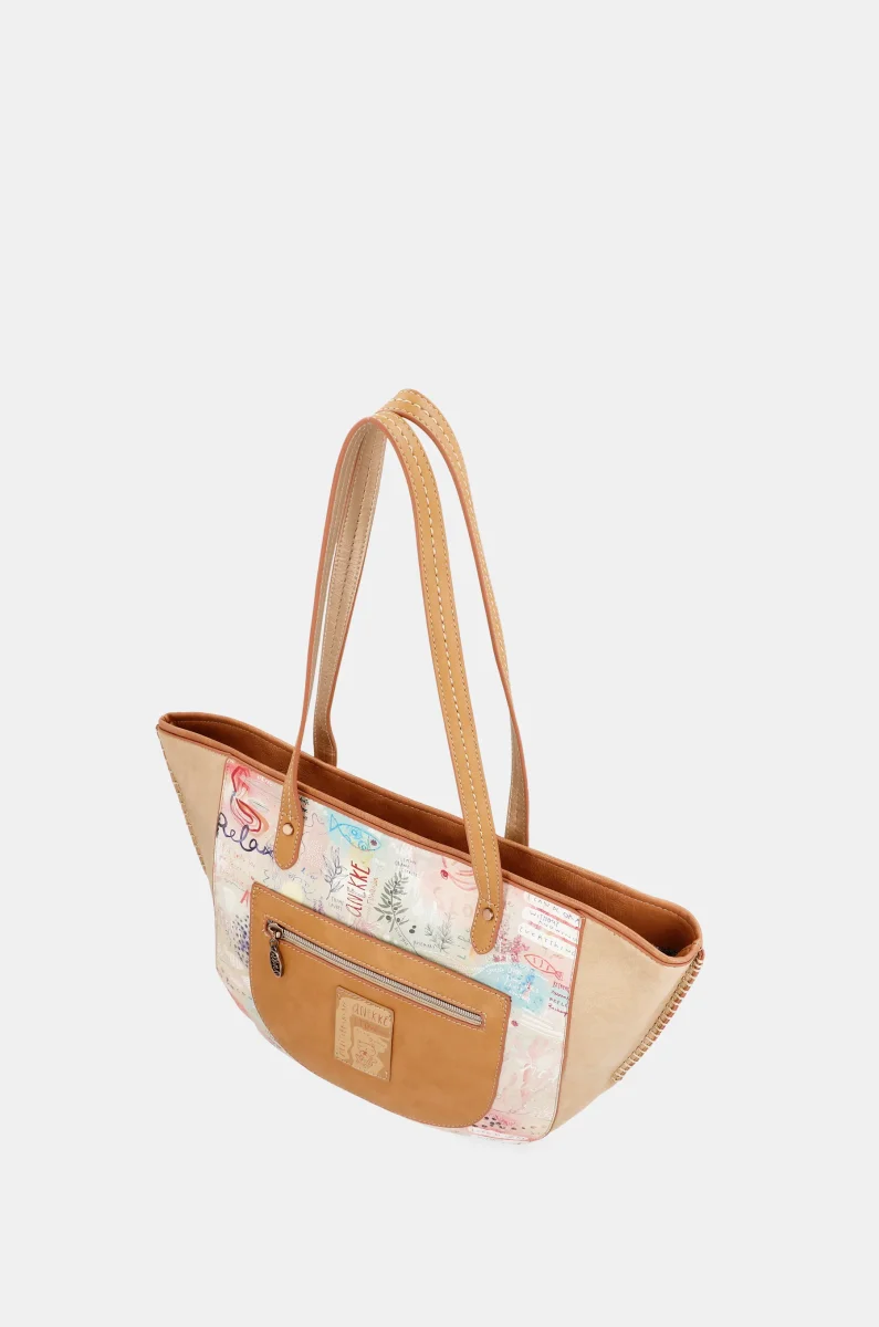 Bolso shopper ovalado Mediterranean - Imagen 7