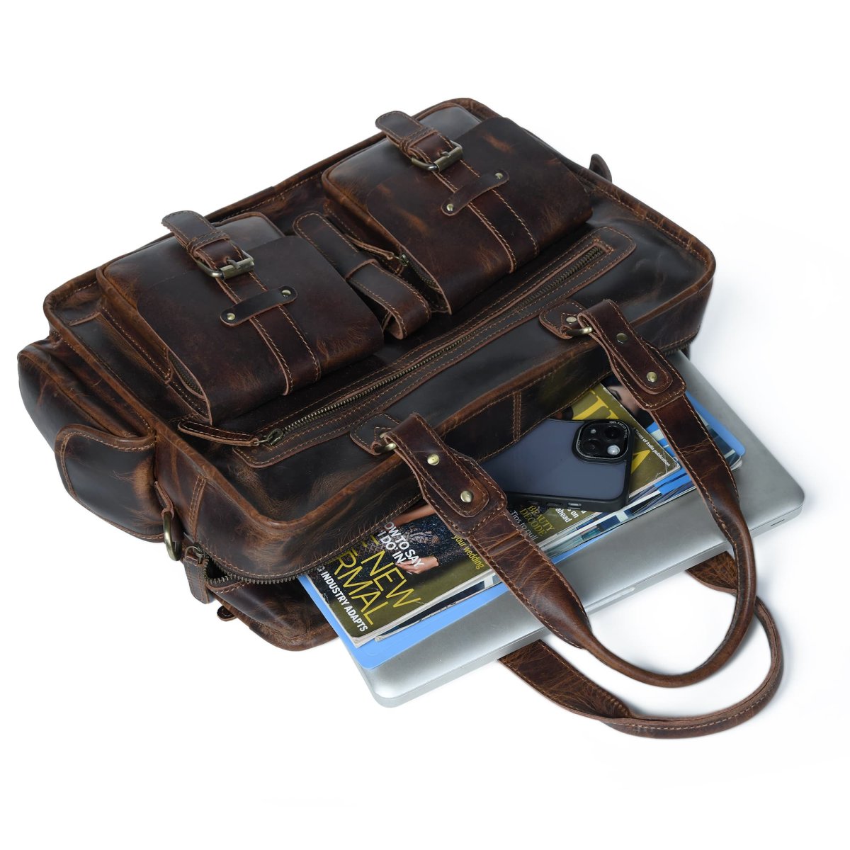 Dryden Buffalo Briefcase - Imagen 6