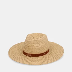 Sombrero rafia tostado