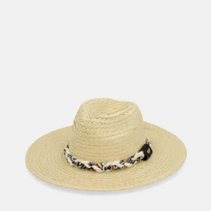 Sombrero rafia crudo