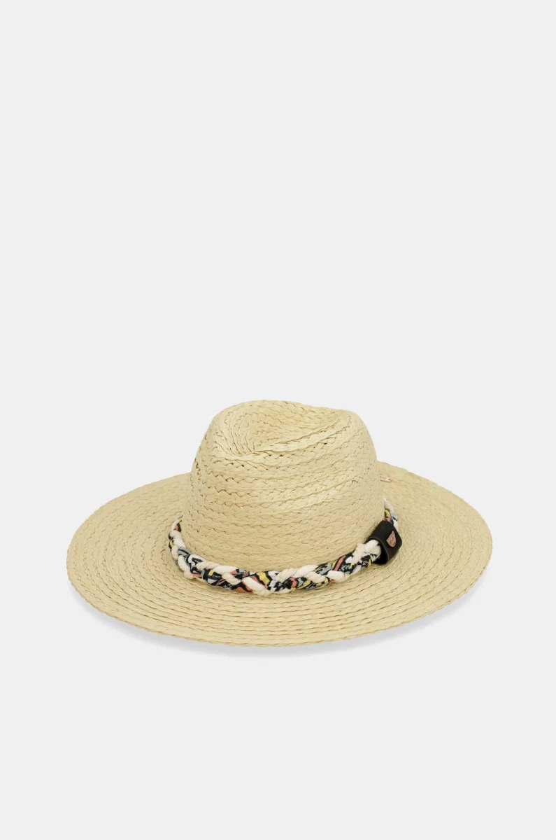 Sombrero rafia crudo