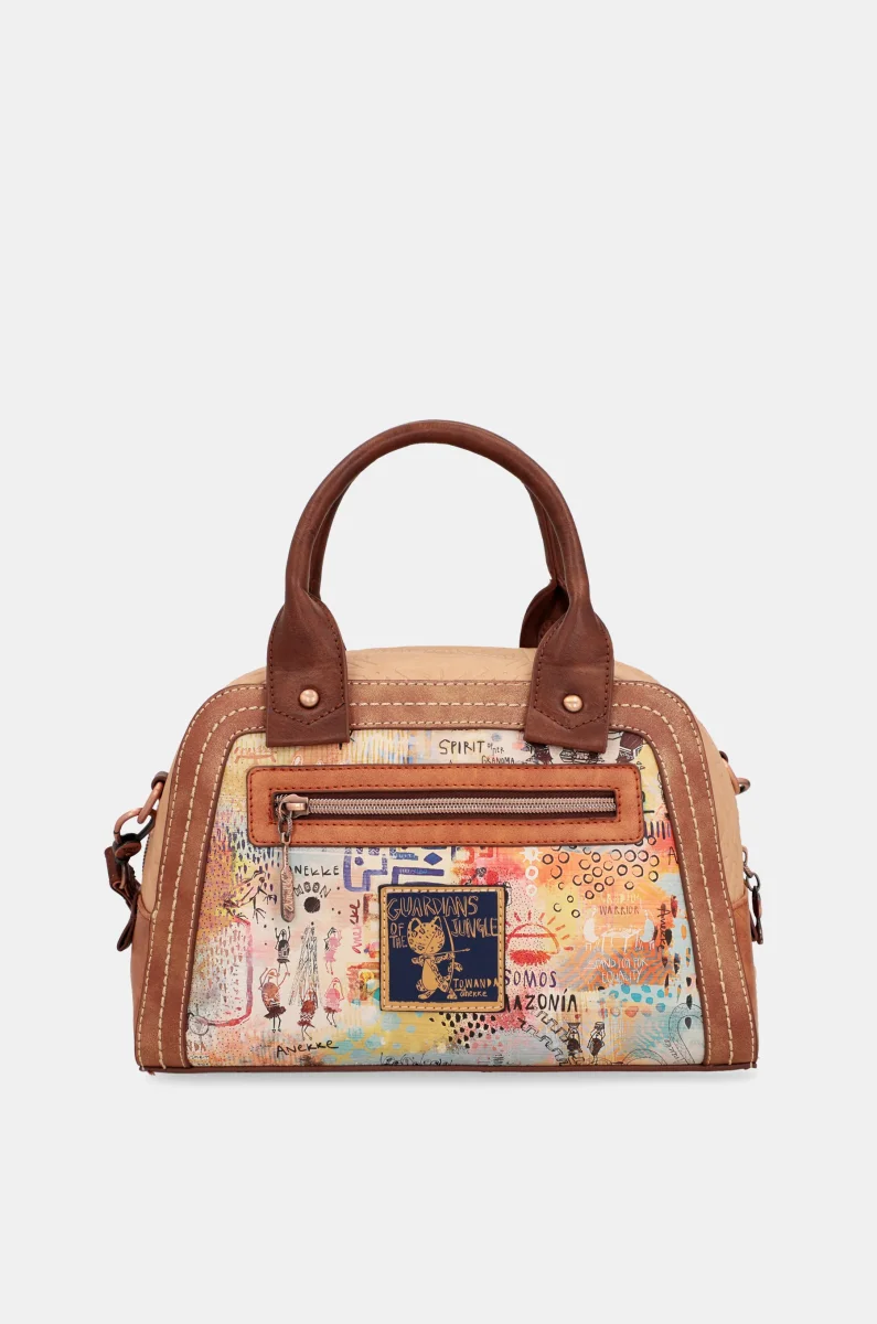 Bolso dos asas con bandolera Menire - Imagen 4