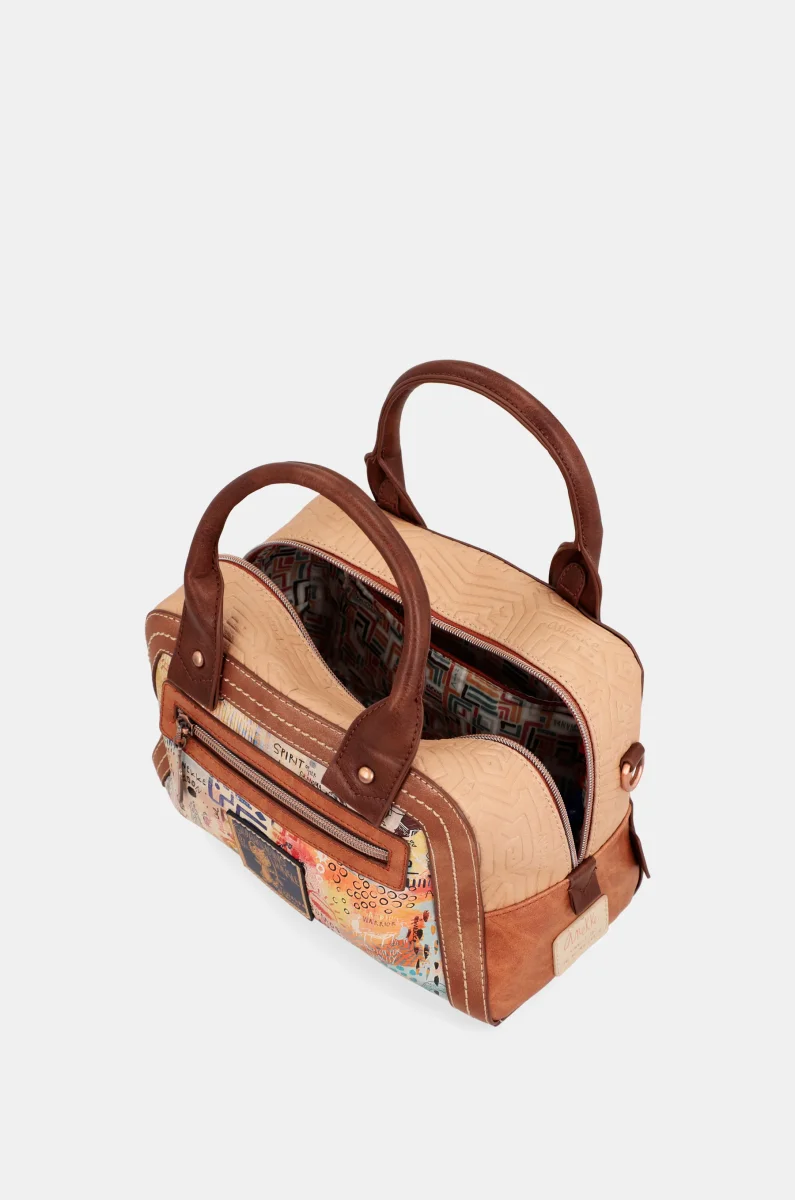 Bolso dos asas con bandolera Menire - Imagen 8