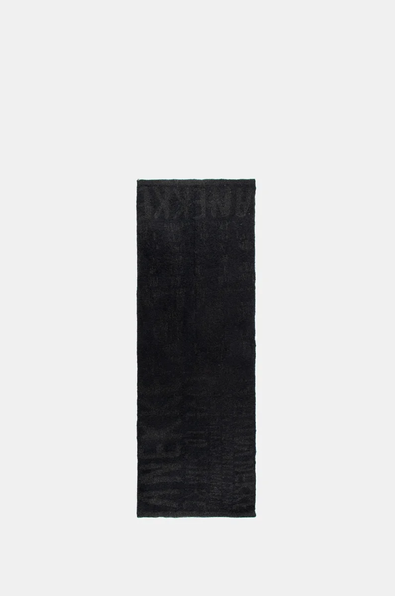 Bufanda logomanía negro - Imagen 2