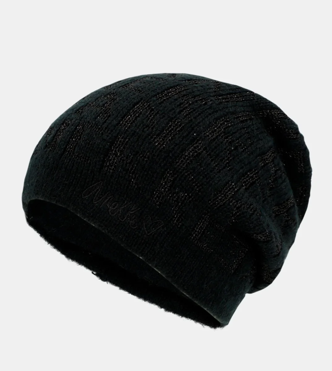 Gorro punto negro Contemporary - Imagen 3