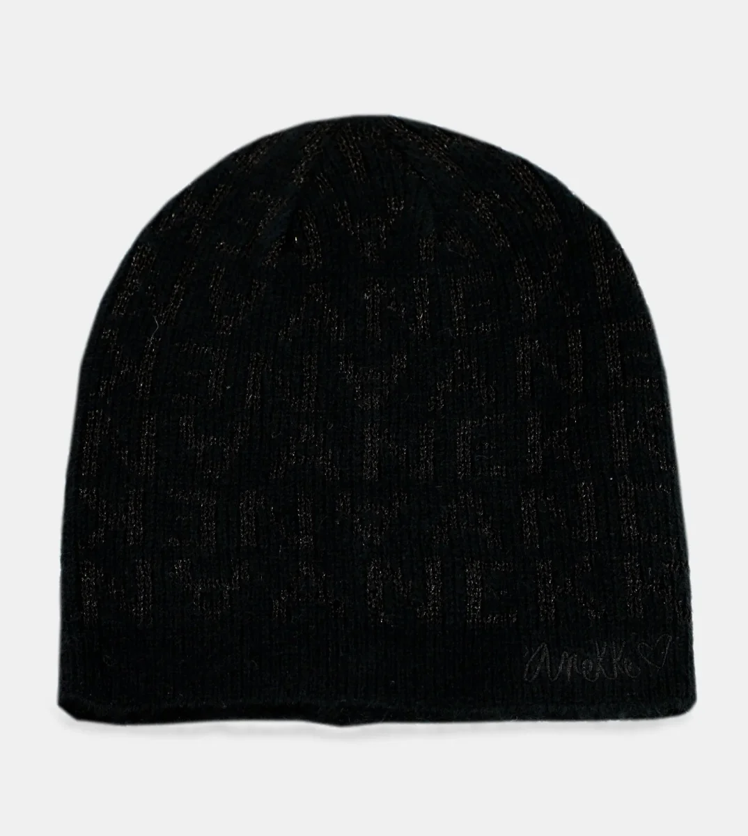 Gorro punto negro Contemporary - Imagen 4