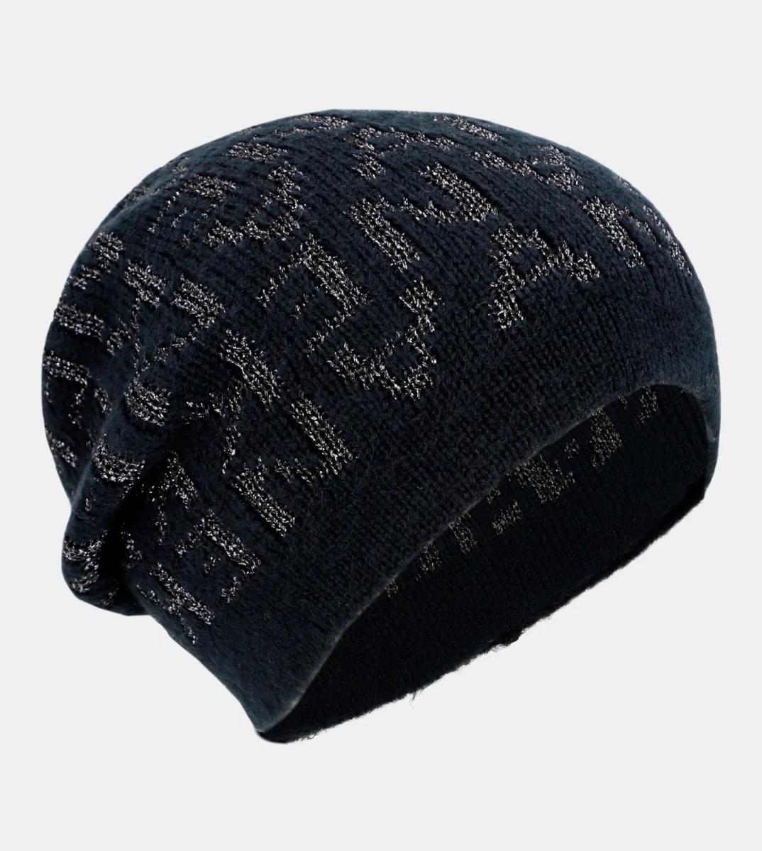 Gorro punto azul marino Contemporary - Imagen 5
