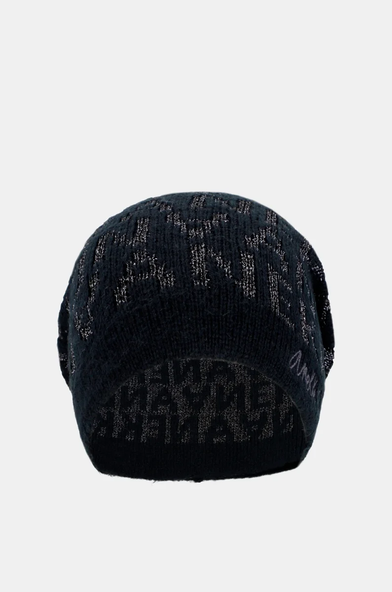 Gorro punto azul marino Contemporary