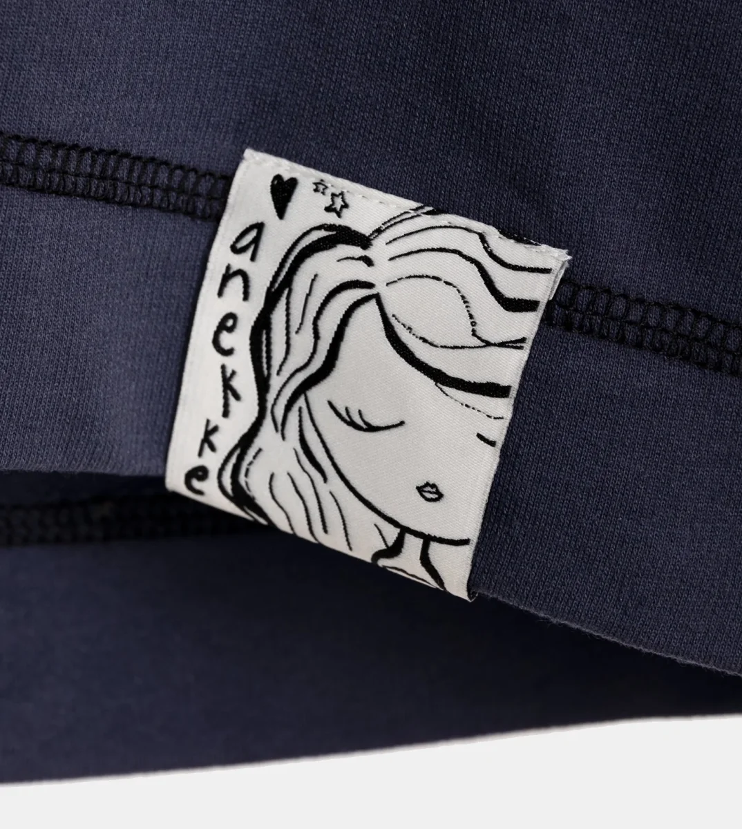 Sudadera azul marino sin mangas Studio - Imagen 7