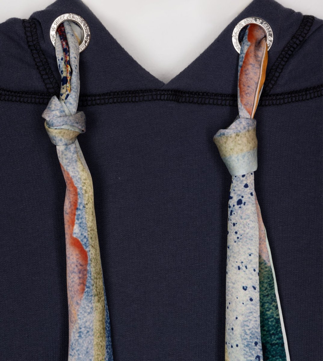 Sudadera azul marino sin mangas Studio - Imagen 8