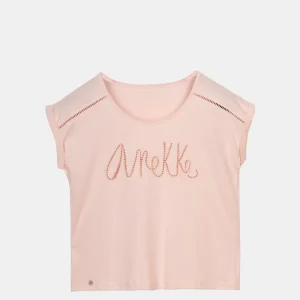 Camiseta rosa Anekke