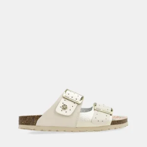Sandalias bio de mujer dorado