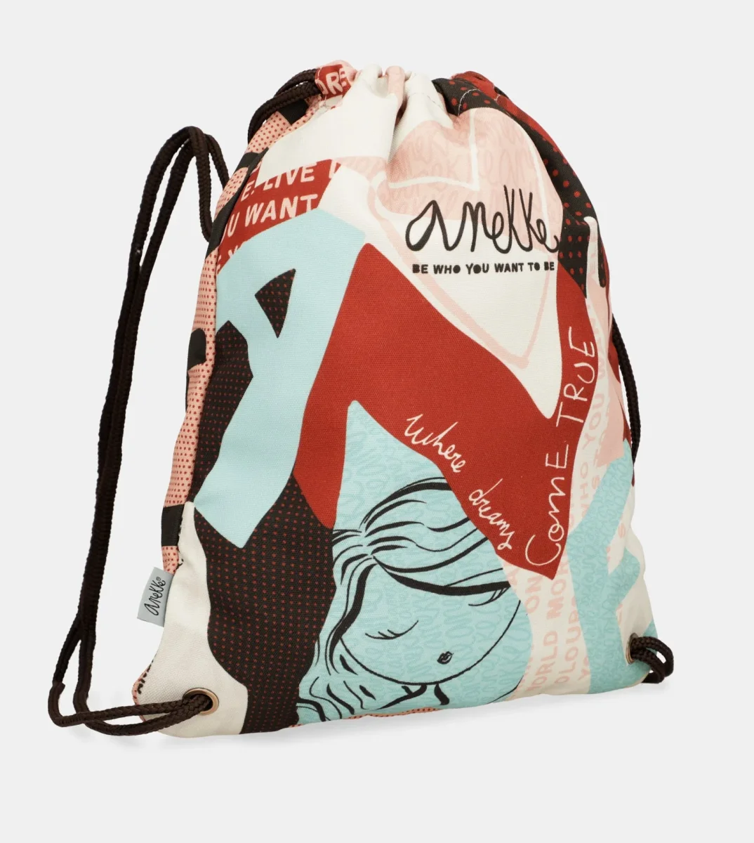 Mochila saco tela Fashion - Imagen 6