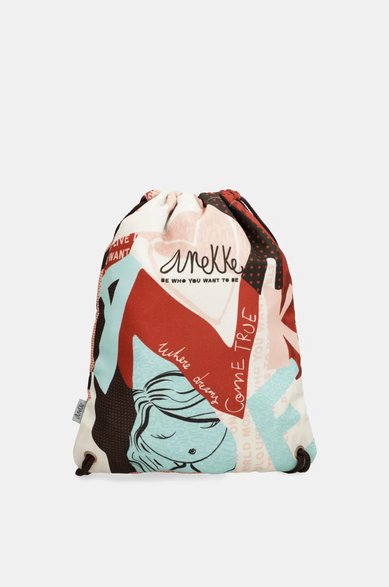 Mochila saco tela Fashion - Imagen 2