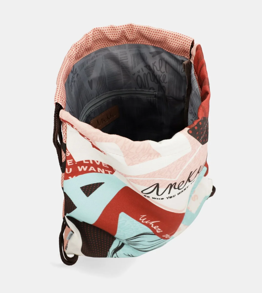 Mochila saco tela Fashion - Imagen 8