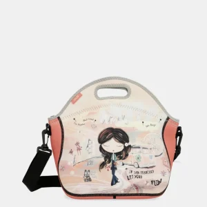 Bolsa porta alimentos neopreno Peace & Love