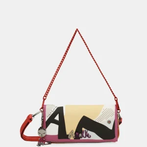 Bandolera con asa metálica Fashion