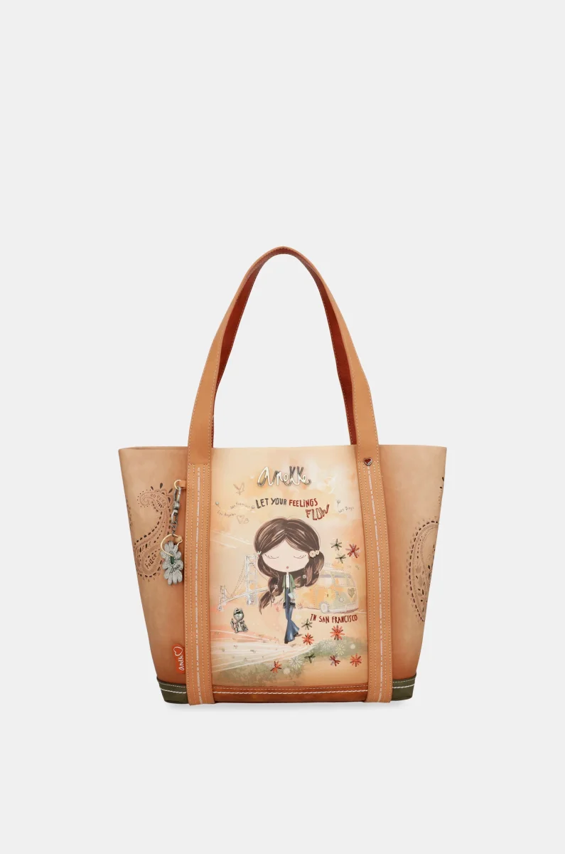 Shopping Peace & Love Camel - Imagen 2