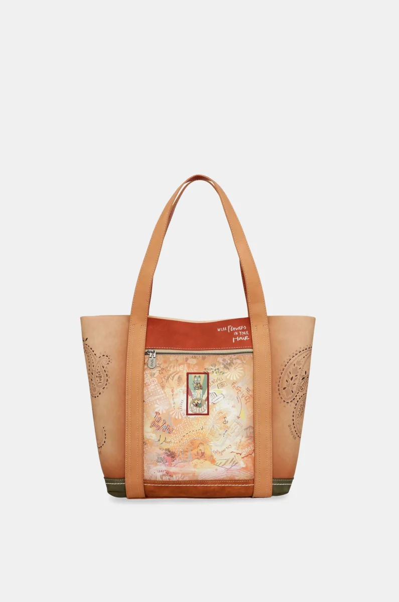 Shopping Peace & Love Camel - Imagen 4