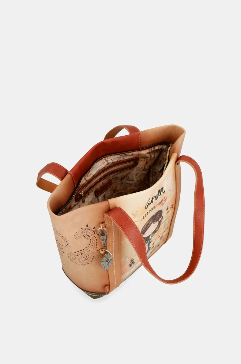 Shopping Peace & Love Camel - Imagen 6