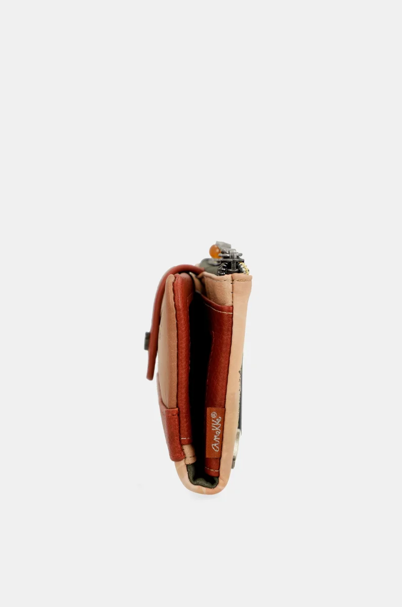 Billetero RFID flexible Peace & Love Camel - Imagen 5