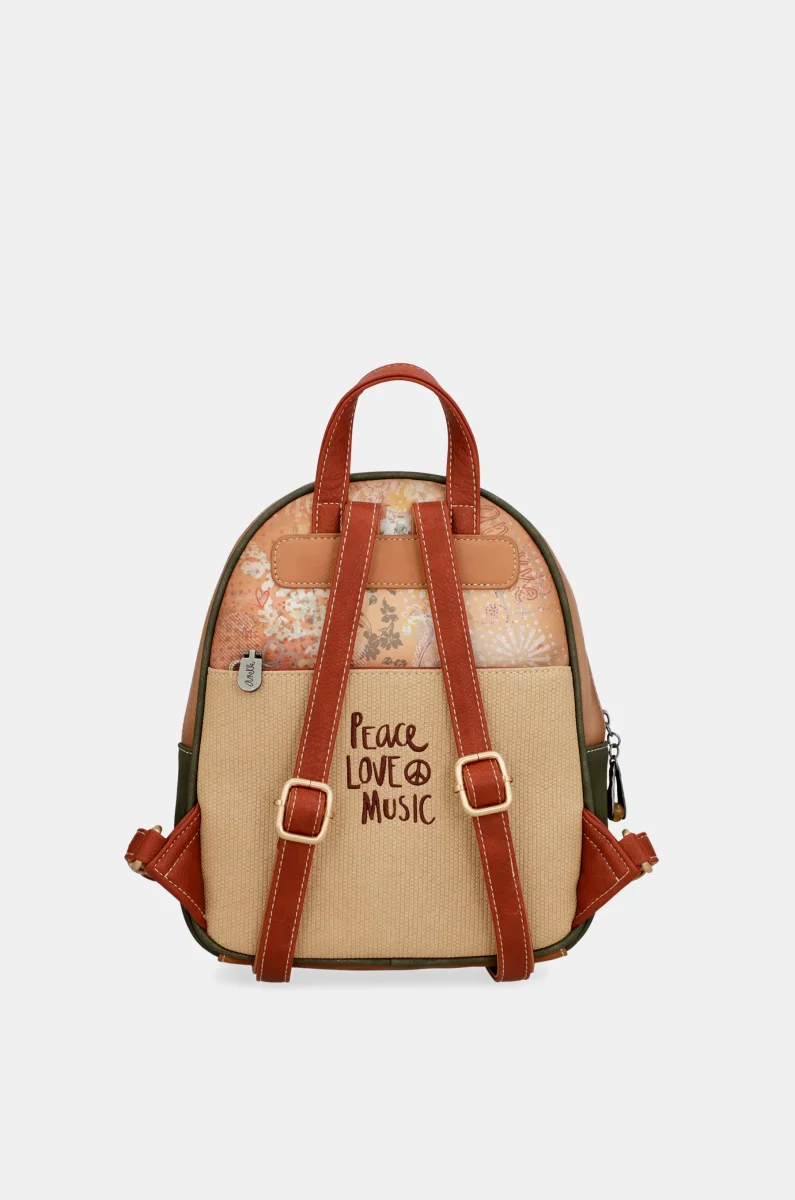 Mochila pequeña Flowers - Imagen 4