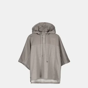 Sudadera estilo capa
