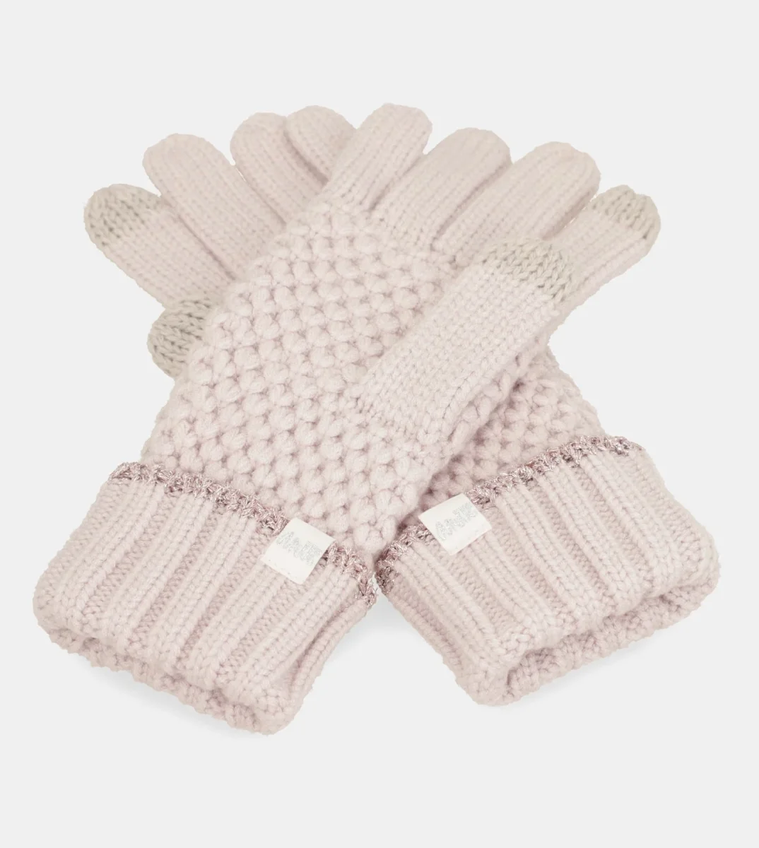 Guantes de punto rosa - Imagen 3